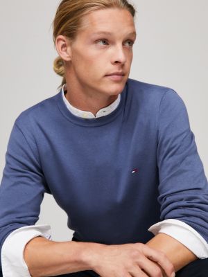 Classics Pullover mit Rundhalsausschnitt | Blau | Tommy Hilfiger