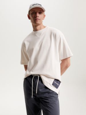 Tommy Jeans co-ord oversized baseball shirt in black