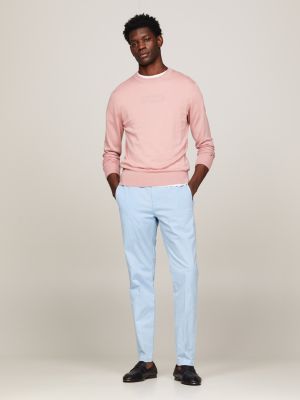 blue premium harlem skinny tapered fit chinos für herren - tommy hilfiger