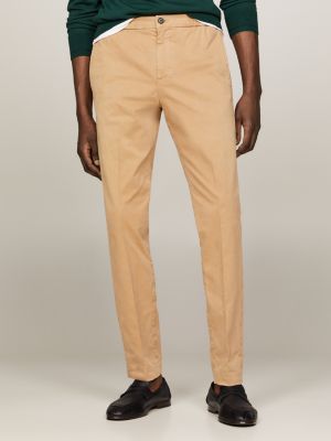 Tommy hilfiger men's khaki hot sale pants