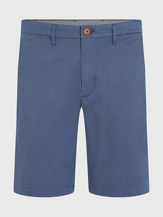 pantalón chino corto brooklyn blue de hombre tommy hilfiger
