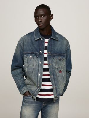 Men's Denim Jackets | Oversized Jean Jackets | Tommy Hilfiger® UK