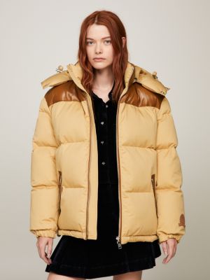 Tommy hilfiger best sale bubble jacket yellow