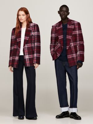 Tommy hilfiger double breasted on sale blazer