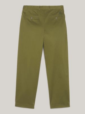 Tommy hilfiger green store chinos