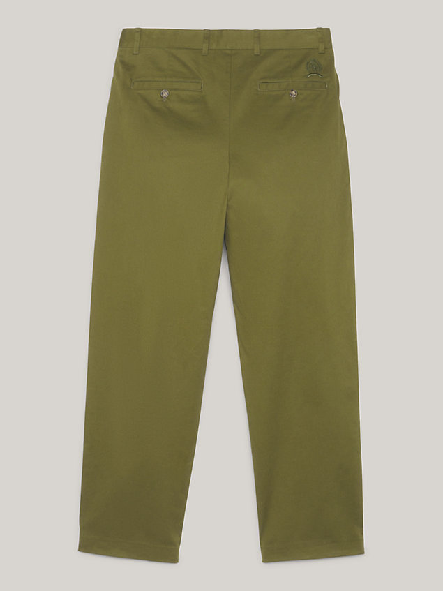 green crest classics relaxed fit chinos for men tommy hilfiger
