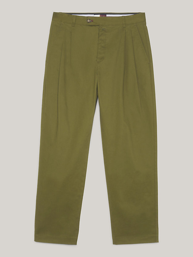 Crest Classics Relaxed Fit Chinos | GREEN | Tommy Hilfiger