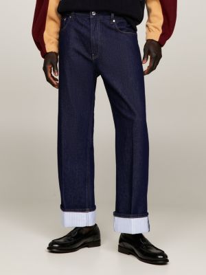 Turn up jeans store mens