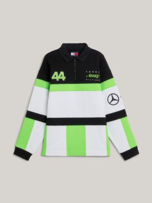 Tommy x Mercedes-AMG F1 x Awake NY All-Over Flag Rugby Shirt