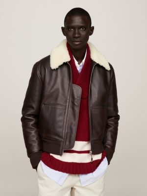 Men's Leather Jackets | Suede Jackets | Tommy Hilfiger® SE