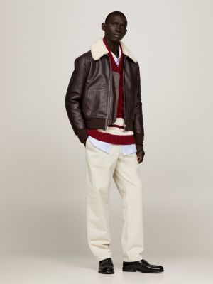 Men's Leather Jackets | Suede Jackets | Tommy Hilfiger® SE