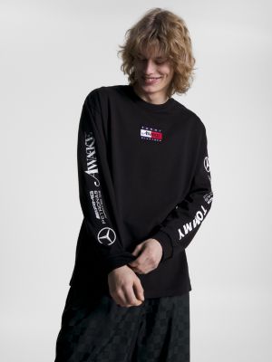 Tommy x Mercedes-AMG F1 x Awake NY Long Sleeve T-Shirt | Black