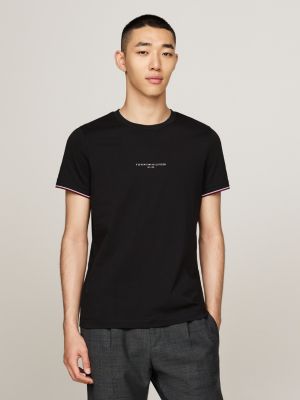 Tommy hilfiger t shirt zwart sale