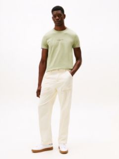 Slim Jersey Tipped T-Shirt — Green 3