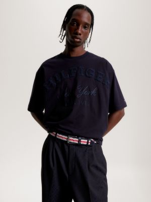 Hilfiger Monotype Logo T-Shirt | Blue | Tommy Hilfiger