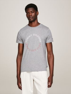 T Shirt Levi's homme Original Tee kaki logo brodé