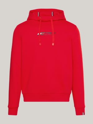 Hilfiger | Hoodie Logo mit Tommy | Sport Orange Essential