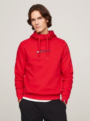 ESSENTIAL LOGO MEN'S ORANGE HOODIE