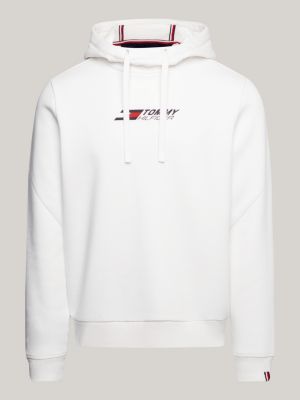| Logo Hoody Hilfiger Essential | White Sport Tommy