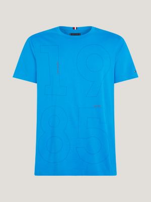 Light blue Tommy Hilfiger tee shirt / tshirt, men's branded designer –  System F