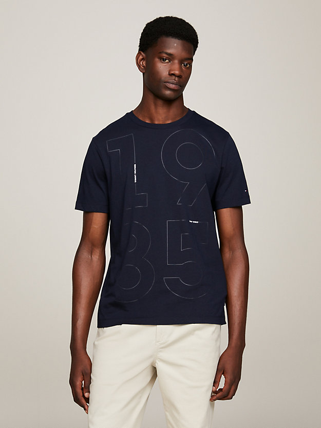TH Modern Graphic T-Shirt | Blue | Tommy Hilfiger
