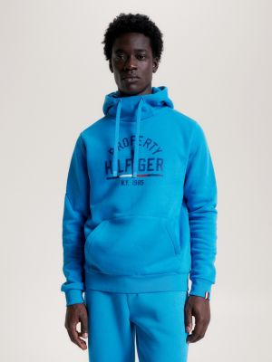 Blue tommy store hilfiger tracksuit