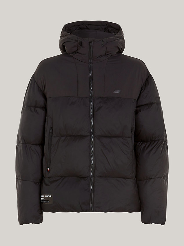 grey sport essential th warm recycled puffer for men tommy hilfiger