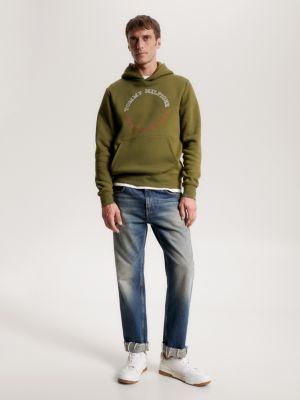 Sudadera tommy hilfiger online verde