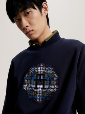 Tommy jeans hot sale circle sweatshirt