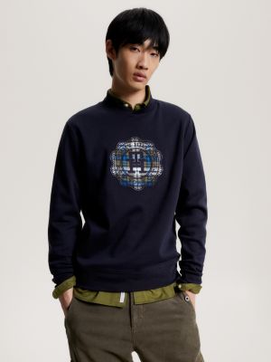 Mens tommy hilfiger hot sale sweatshirt sale