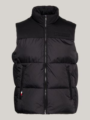 TH Warm Padded New York Gilet | Black | Tommy Hilfiger