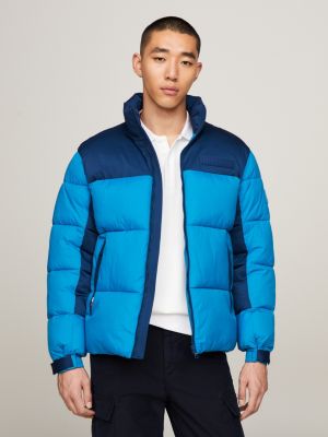 Tommy hilfiger puffer on sale jacket with hood