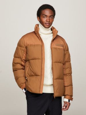 Brown tommy store hilfiger coat