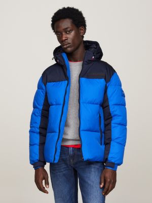 Tommy hilfiger puffer on sale jacket with hood