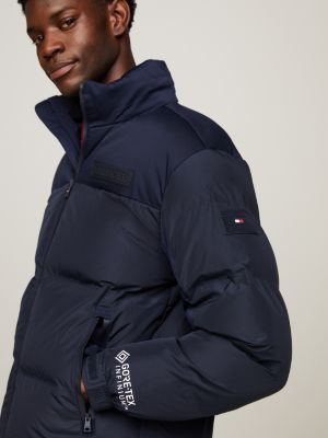 TH Warm GORE-TEX New York Puffer Jacket | BLUE | Tommy Hilfiger