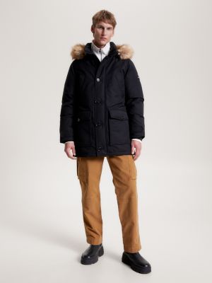 Tommy Hilfiger ROCKIE TECH PARKA - Manteau d'hiver - desert sky/bleu marine  