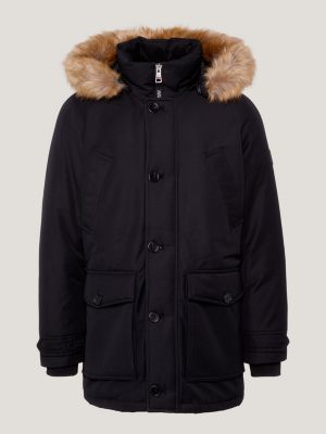 TH Warm Rockie Down Parka | BLACK | Tommy Hilfiger