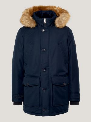 TH Warm Rockie Down Parka Blue Tommy Hilfiger