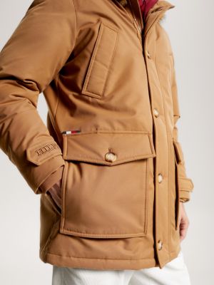 TH Warm Rockie Down Parka, Brown