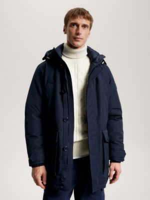 Tommy hilfiger store blue parka