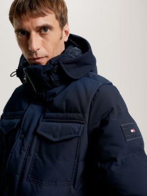 Tommy Hilfiger ROCKIE TECH PARKA - Manteau d'hiver - desert sky/bleu marine  