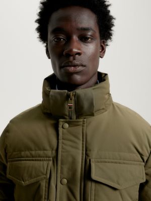 TH Warm Padded Hooded Utility Rockie Parka | KHAKI | Tommy Hilfiger