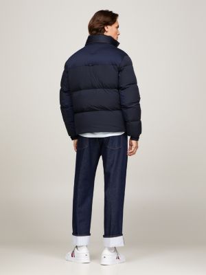 Tommy hilfiger bubble hot sale coat men