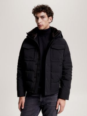 Men's utility cheap jacket with hood