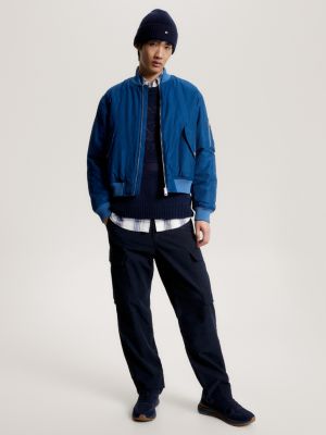 TH Warm Water Repellent Bomber Jacket | Blue | Tommy Hilfiger