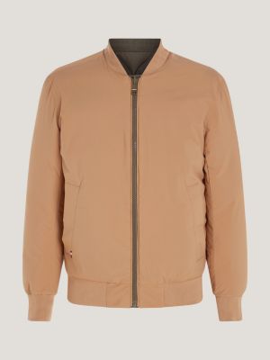 Tommy hilfiger khaki deals bomber jacket