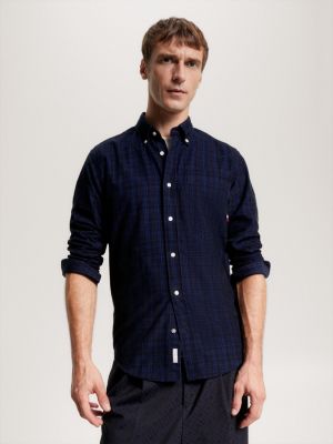 Tommy hilfiger cord shirt sale