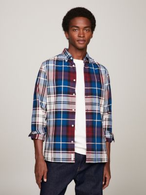 Men's Shirts - Check Shirts | Tommy Hilfiger® SI