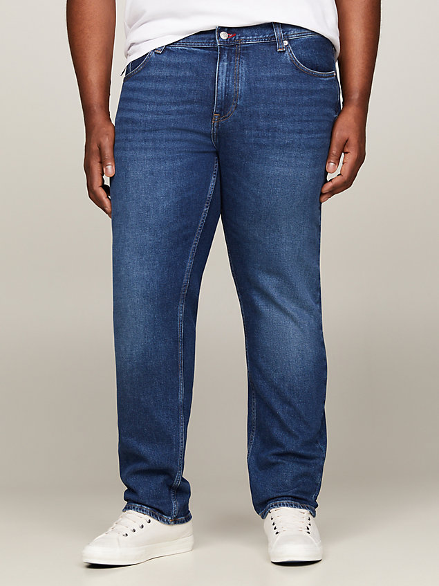 denim plus madison regular faded jeans for men tommy hilfiger