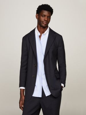 Tommy hilfiger black outlet blazer